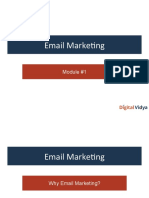 Email Marketing Module 1