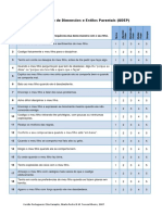 QDEP - Questionário de Dimensões e Estilos Parentais