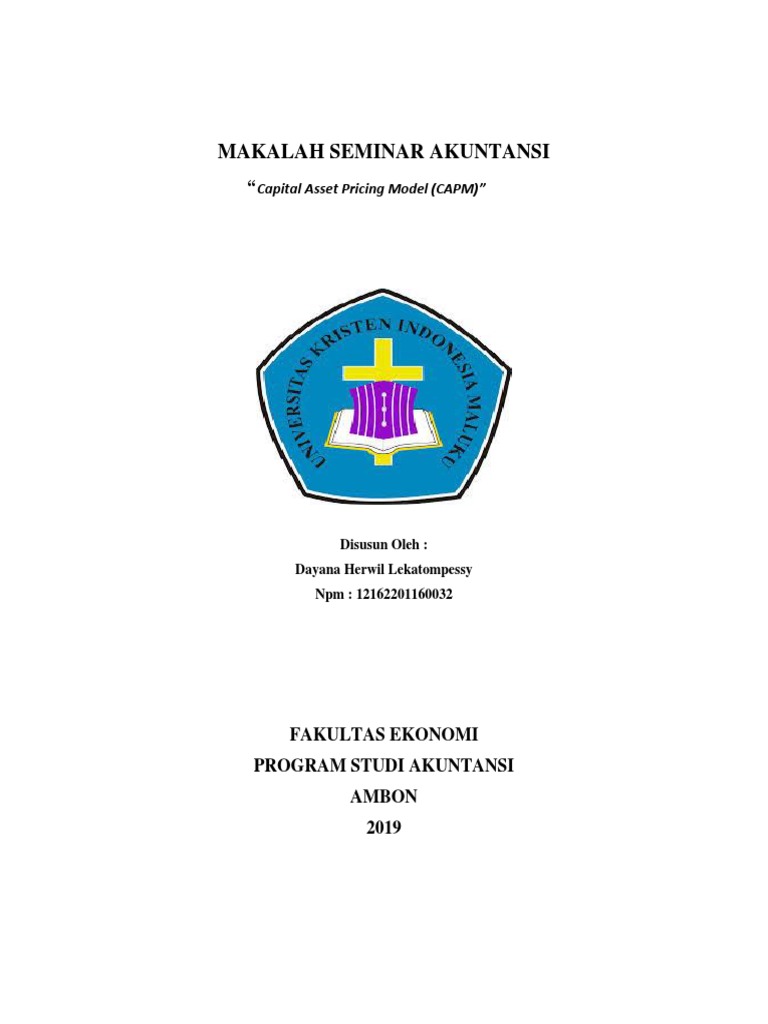 Makalah Capm Docx