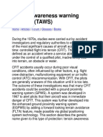 Terrain Awareness Warning Systems