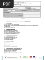 Ficha de Avaliação