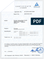 SE CER Conformity IEC 62109 Fronius Primo 3.0-1 - 8.2-1 En