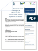 Formato de Expediente Académico PDF