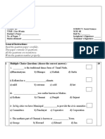 CBSE Class 3 Social Science Sample Paper Set B