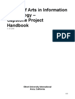 MAIT Capstone Project Handbook