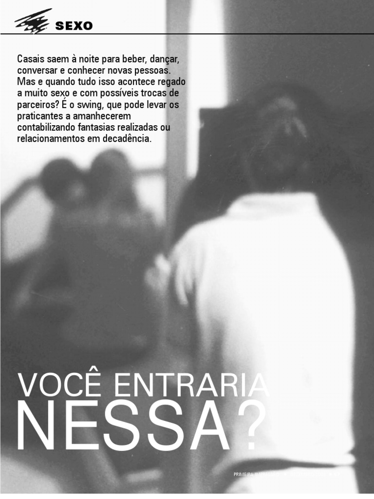 Swing Entraria Nessa PDF Swing (prática sexual) Relação sexual