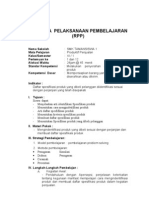 Rencana Pelaksanaan Pembelajaran