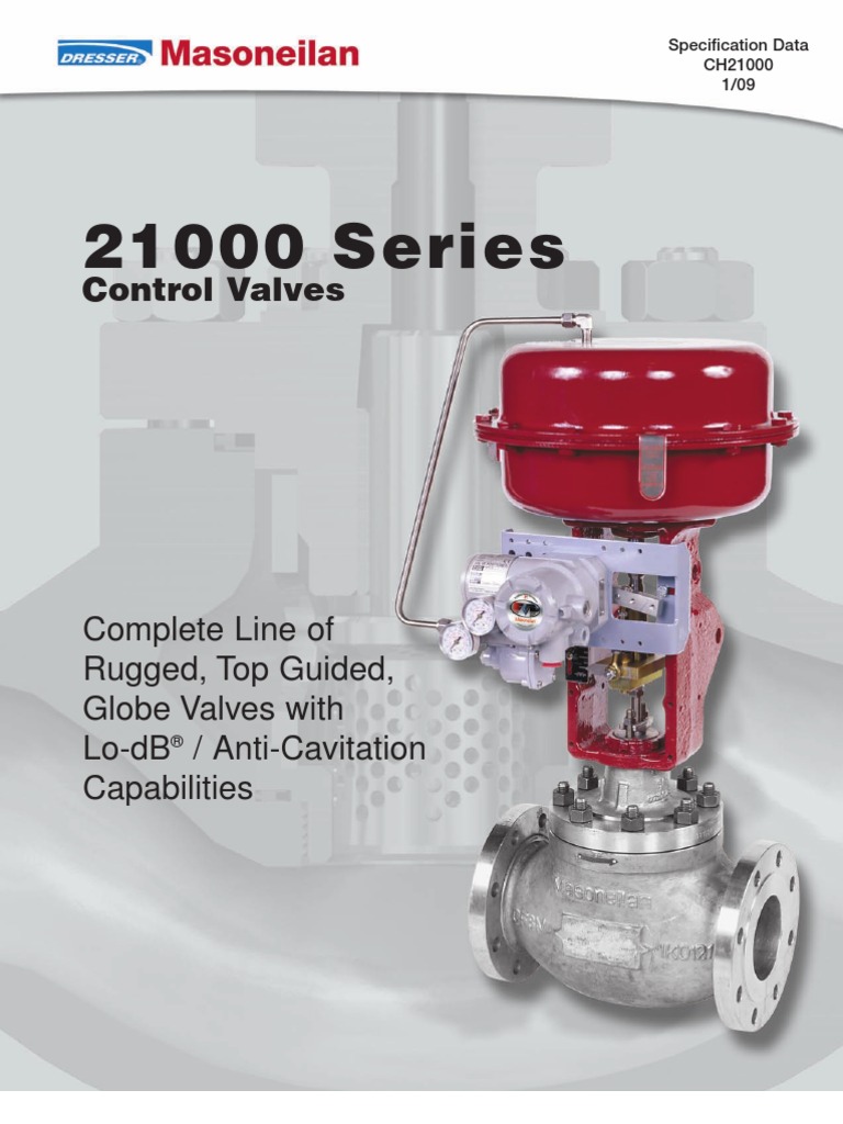 Masoneilan 21000 Series Control Valves Valve Carbon