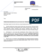 Surat Permohonan Penubuhan Olahraga Sekolah Rendah