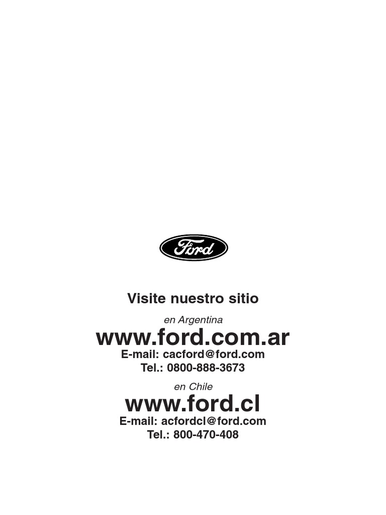 1989 FORD RANGER OWNERS MANUAL PDF visual data 2