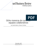 Ocho Maneras de Construir Trabajo Colaborativo