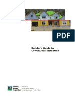 Builder's Guide To Continuous Insulation: P B, P.E - J L, P .D., P.E