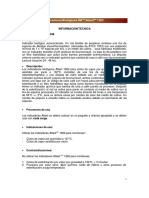 Indicadores Biológicos 3M Attest 1262: Informacion Tecnica Clave IMSS: 060.711.0046