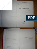 Bourdieu, Pierre - Las Reglas Del Arte PDF