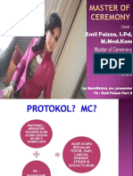 PROTOKOL ACARA RESMI