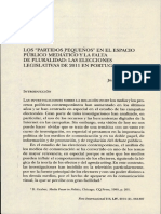 Los - Partidos Pequeños - en El Espacio Público PDF