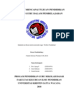 RS16C - 075 Joko S - 055 Nanik D - 074 Dwi A - PK - MakalahPeran Guru Dalam Mencapai Tujuan Pendidikan Dan Dalam