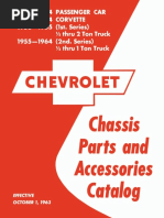 1964シボレー　OGパーツ　アッセンブリー書 1964 F350 223 throttle linkage double ball joint rod source