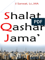 Shalat Qashar Jama' Ahmad Sarwat, LC., MA PDF