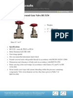 Gunmetal PN25 PN16 Gate Valve BS5154 000 PDF