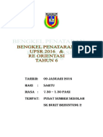 Kertas Kerja Bengkel Penataran Upsr Dan