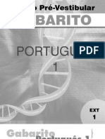 Português - Pré-Vestibular Dom Bosco - Gab-Por1-Ex1
