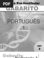 Português - Pré-Vestibular Dom Bosco - gab-por1-ex2