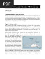 Vibration: Analysis and Monitoring