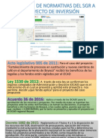 Los Fondos de Inversion Del Sgr