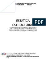 Carga distribuida en estructuras