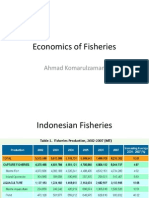 Economics of Fisheries: Ahmad Komarulzaman
