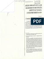 Análise Comparativa de "As Leis dos Rendimento Sob Condições Competitivas" 