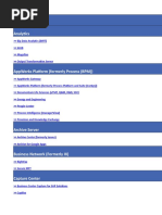 OpenText Product Compatibility Matrix (Current & Sustaining Maintenance)