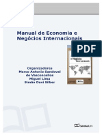 Manual de Economia e Negócios Internacionais