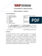 0705-07312 Sílabo Derecho Municipal y Regional