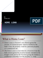 Home Loan: BY: Akhila.B.Z