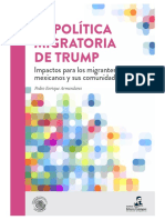 La política Migratoria de Trump Impactos para los migrantes mexicanos y sus comunidades