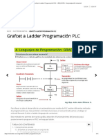 Grafcet A Ladder Programación PLC EDUCATIA - Automatización Industrial