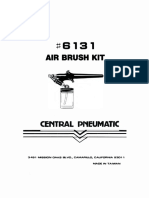 Central Pneumatic Air Brush Kit 6131