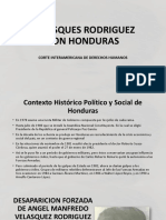 Velasques Rodriguez Con Honduras