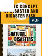 Understanding Basic Concepts of Disaster Risk Reduction