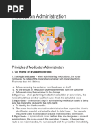 Principles of Medication Administration | PDF | Intravenous Therapy ...