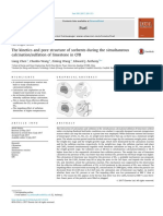 Kinetics and Pore Structure Sorbent