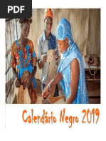 Calendário Negro - Março 2019