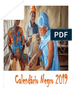 Calendário Negro - Março 2019