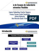 Clasificación de Ensayos de Laboratorio Pavimentos