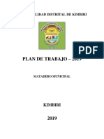 Plan Camal 2019