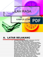Presentasi Singkat Olah Raga Stim.