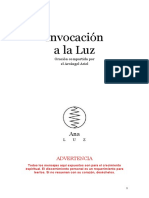 Invocacion A La Luz Oracion Dada Por El Arcangel Ariel PDF