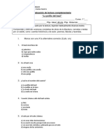 Evaluación de Lectura Complementaria La Polilla Del Baúl